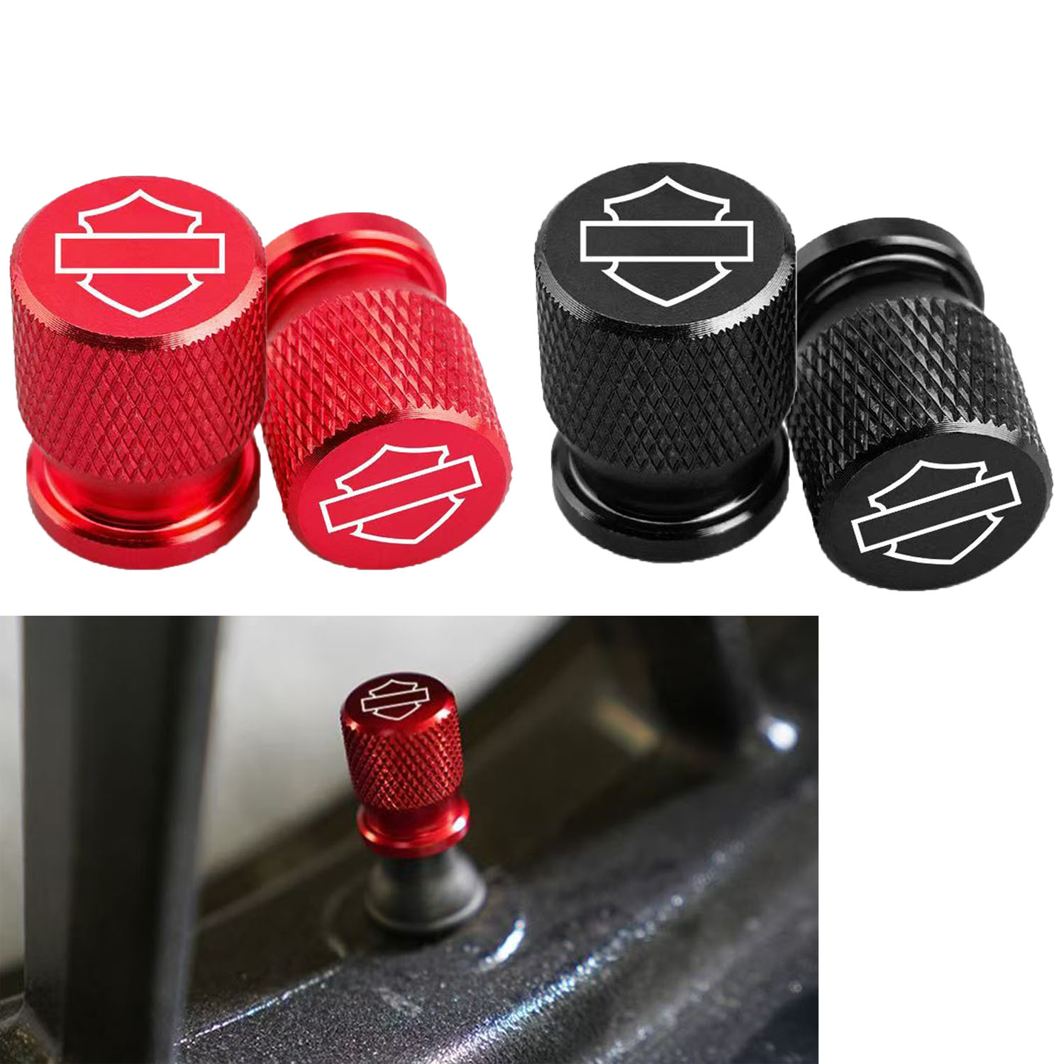 Motorcycle Valve Cover - Motosiklet Araba Tekerlek Lastik Sibop Kapakları,